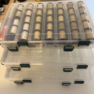 Fly Fishing Fly Tying Thread Storage Boxes Harvey Angling Fly Tying