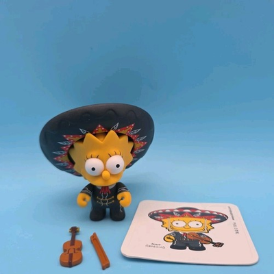 #ad Kidrobot x The Simpsons Series 2 Mariachi Lisa 3quot; Vinyl Figure 2009 $27.99