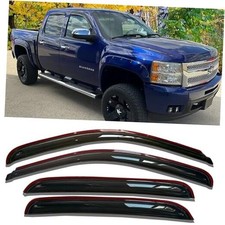 in-Channel Rain Guards Window Visors Deflectors Compatible with Chevy
