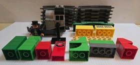 LEGO DUPLO 3353 Spencer & Sir Topham Hatt Incomplete Train Set Full Track