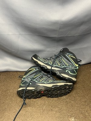 SALOMON Women s 8 X-Ultra Mid 2 GTX GoreTex Hiking Trail Boots -Multicolor