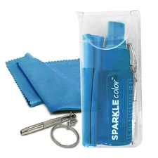 OPTIPAK Eyeglass Lens Cleaner Spray & Repair Kit with Vinyl Flip-Top Pouch