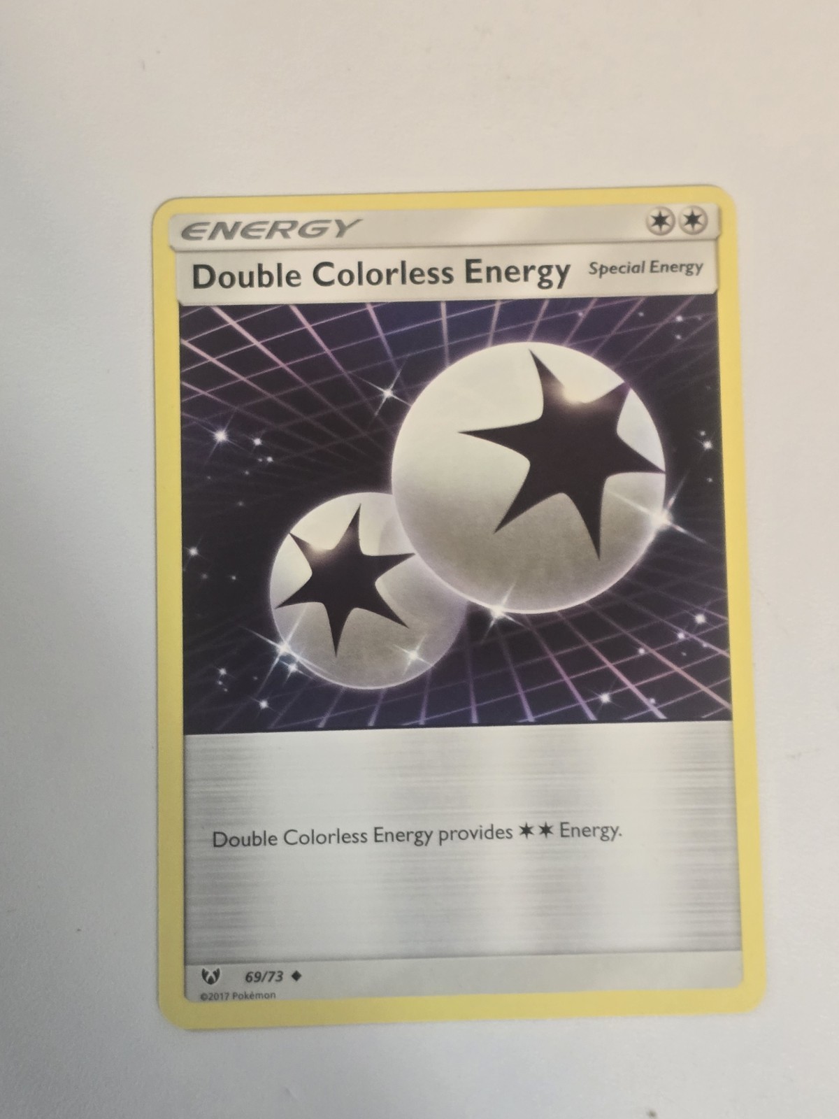 Double Colorless Energy 136/149 Sun & Moon  Pokemon Card TCG
