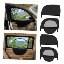 4PCS New Zipper Car Window Shades for Side Window,Front/Rear Car Windows