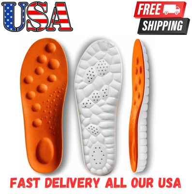 4D Memory Cloud Technology Insole - Super Soft Ultra Comfort Insoles Foam Sport