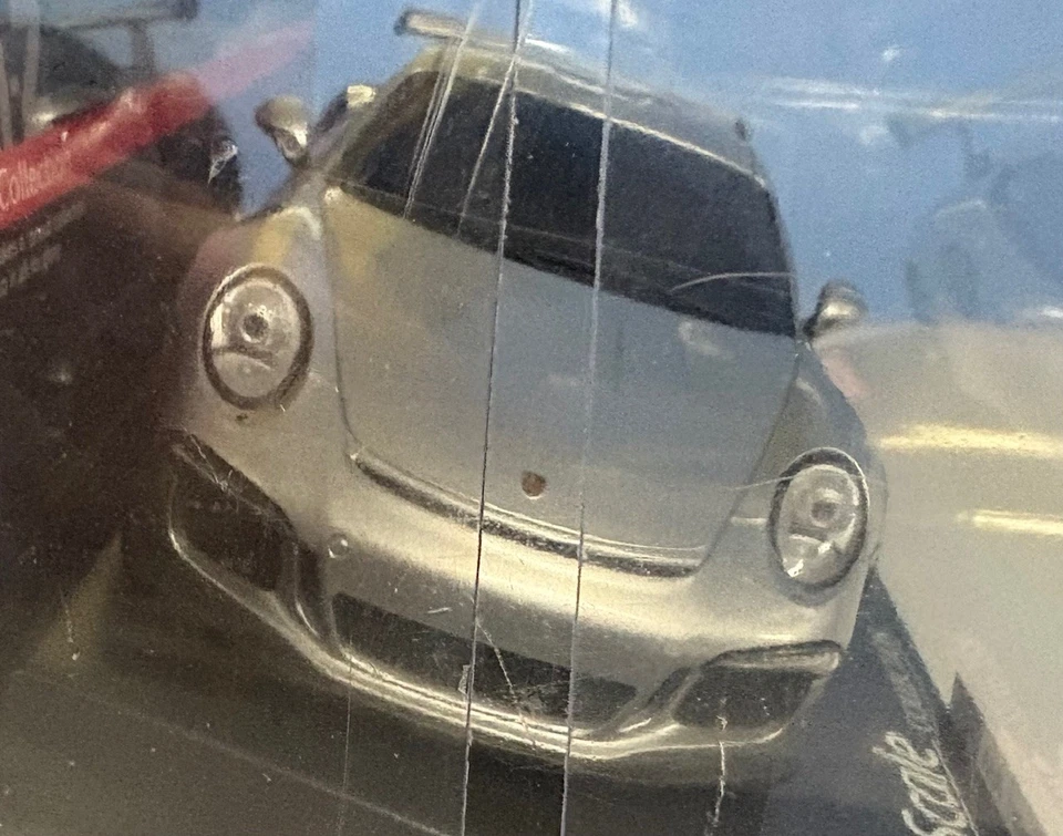 Kyosho Mini-Z Auto Scale, RWD (N-RM) Porsche 911 GT3 RS silbermetallic, MZP150S - Bild 4 von 4