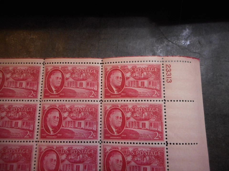 Scott 931, 2 cent, Roosevelt, Sheet - Image 2 of 2