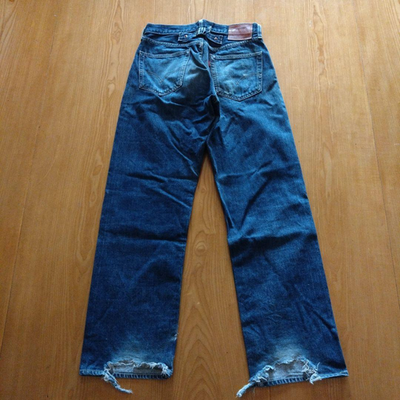 90s Levi's 702-XX Redline Selvedge Japan Reissue Cinch Back Jeans