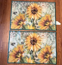 Bathroom Set In Sunflowers