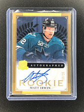 2013-14 Upper Deck The Cup Matt Irwin Gold Spectrum Rookie Autograph /25 #143