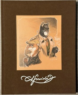 TL Confidential Drawings by Guarnido Blacksad ex libris signé numéroté 350 ex