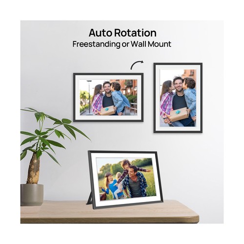Akimart 32GB 10.1" WiFi Digital Photo Frame - Touch Screen - Picture 7 of 9