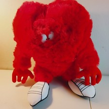 Vintage Looney Tunes Gossamer Monster Plush 14" Applause Warner Bros 1994 Rare