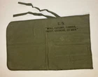 WW2 Military Original 1945 U.S. ROLL CUTLERY CANVAS OUTFIT COOKING 20-MEN