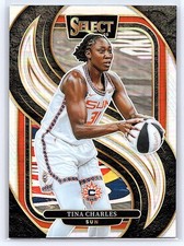 2025 Panini Select WNBA #160 Tina Charles Silver Prizms