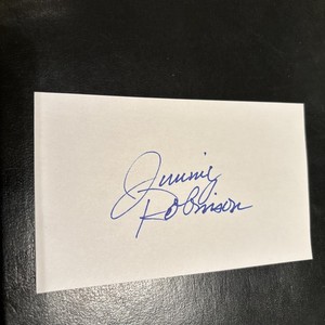 Jimmy Robinson (Georgia Tech) WR, ‘76-79 Giants, 49ers, Broncos & 6X NFL WR C