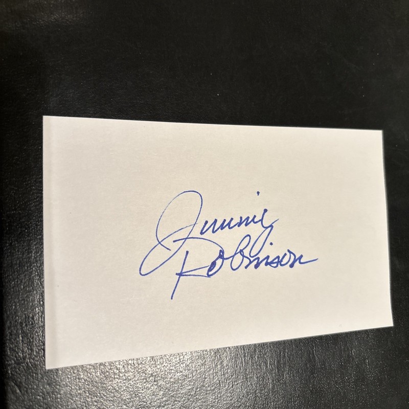 Jimmy Robinson (Georgia Tech) WR, ‘76-79 Giants, 49ers, Broncos & 6X NFL WR C