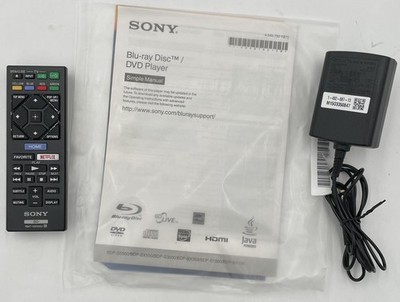 【hajigon】SONY Blu-ray/DVD BDP-S1500 Sony BDP-S1500 Blu-ray Disc Player - Black for sale online