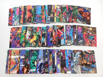 1994 Marvel Flair Annual Almost Complete Base Set #1-134 Missing Cards NM
