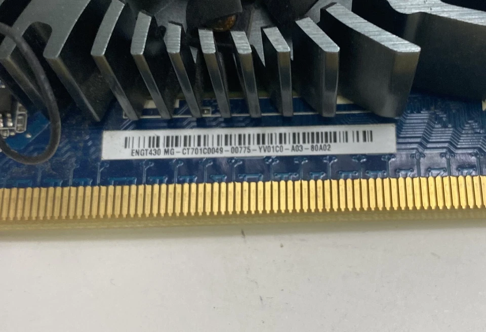 1GB Asus nVidia GeForce GT430 GDDR3 DVI / HDMI / VGA PCI-e Graphics Video Card - Image 2 of 4