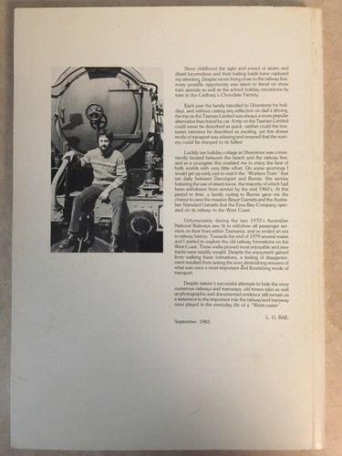 History of Railways & Tramways on Tasmania's West Coast by Lou Ray Signed 1st ed - Picture 2 of 12