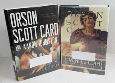 2 ORSON SCOTT CARD HC BOOKS-RACHEL & LEAH-WOMEN OF GENESIS/INVASIVE PROCEDURES