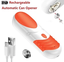 Electric Can Opener Smooth Edge Rechargeable Practical Kitchen Gadget Arthritis