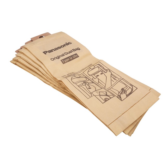 Genuine Panasonic Upright Vacuum Hoover Dust Bags U20E DD6420 MCE3001