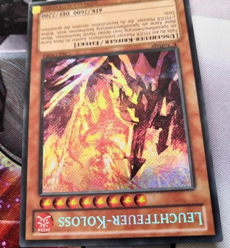 MISPRINT! LEUCHTFEUER-KOLOSS - CBLZ-DE084 Secret Rare / 1. Auflage NM Spellbook - Bild 7 von 10