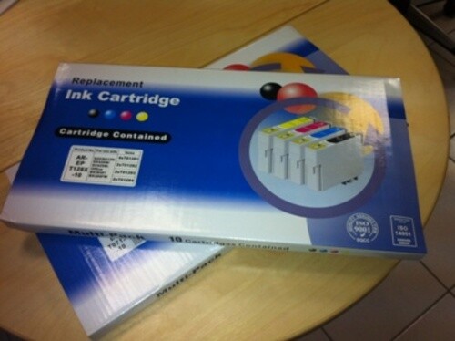 10 Cartucce Compatibili T0711-712-713-714 (4x Black+6 Color)