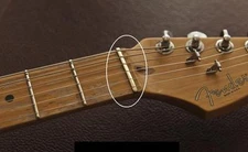 MusicianAtHeart 42mm Slotted Brass Nut for FENDER Guitars Strat Tele & More