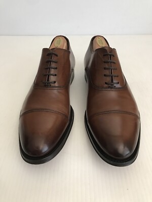 To Boot New York Brandon Cap Toe Oxford Men’s Size 8 Brown Leather 12981 To Boot New York Brown Leather Brandon Cap Toe Oxford 12981  main image 4