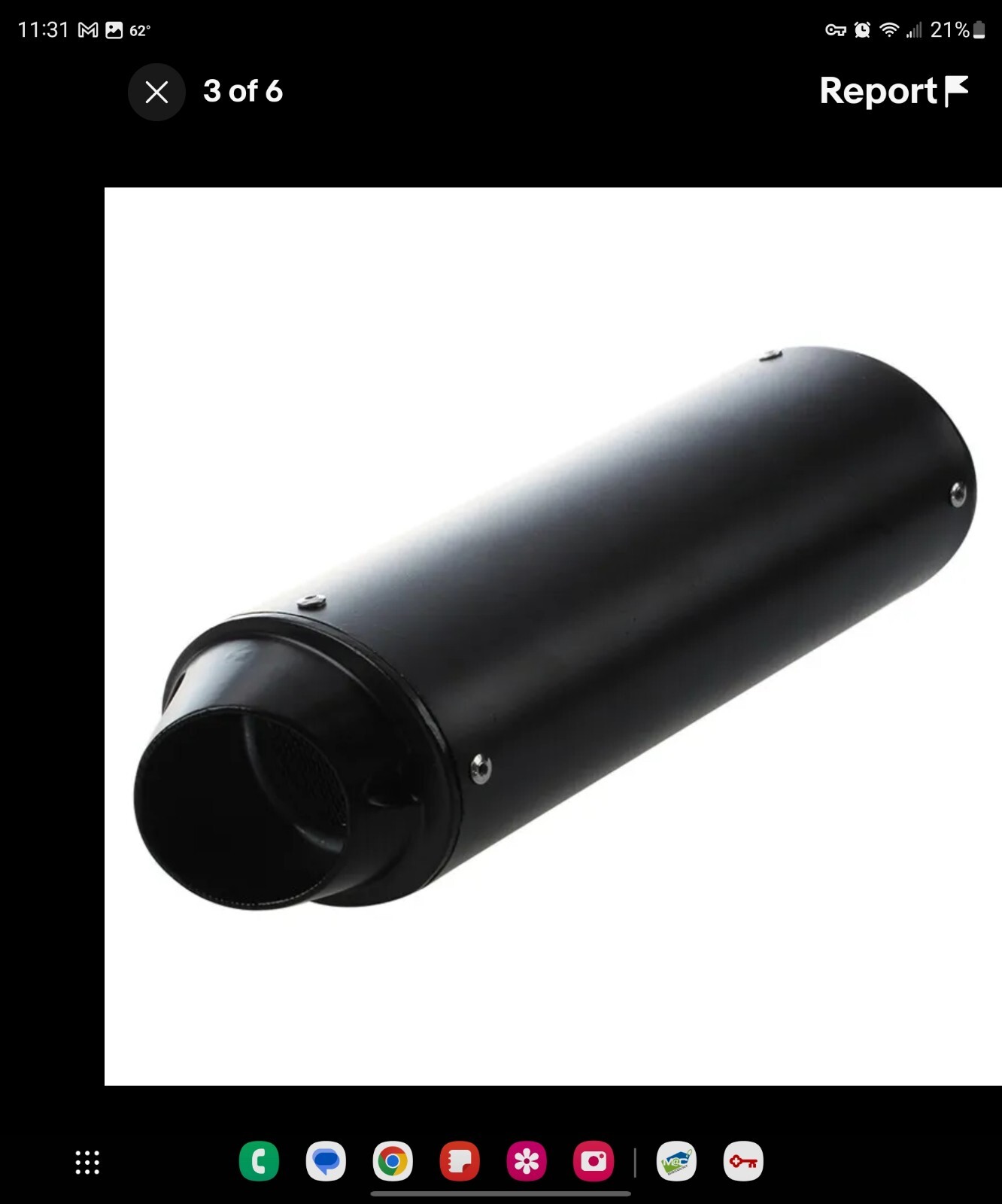 Motorcycle Racing Exhaust Muffler Silencer 38mm 125 150 160cc Dirt Pit bike F4I5