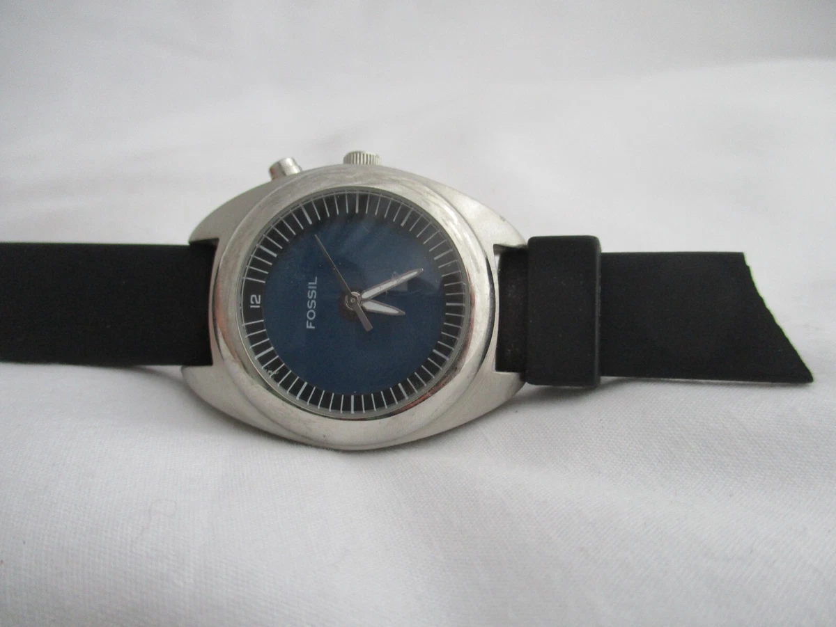 Fossil black store colour watch