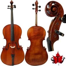 Professional SONG Master Cello 4/4,Whole maple back,Carved neck,Good sound 15589