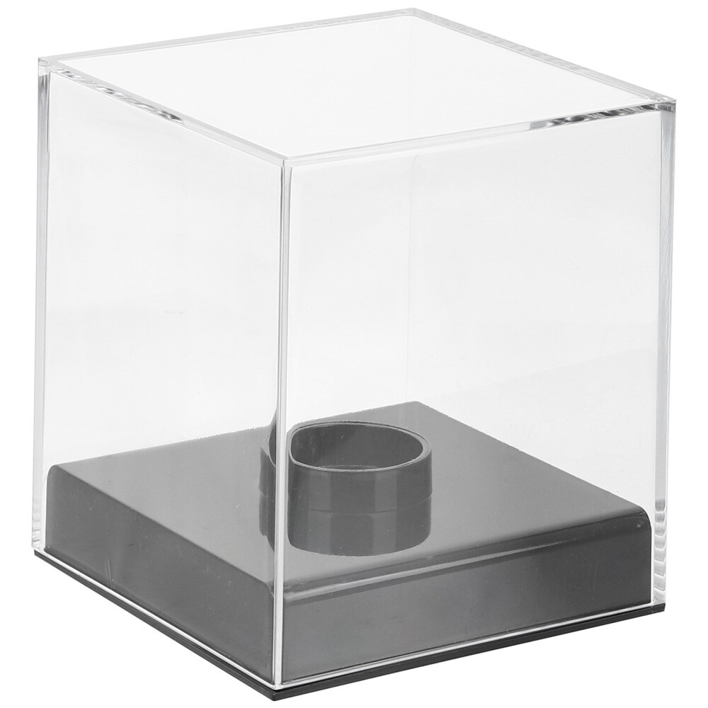Baseball Confetti Acrylic Storage Box Presentation Case Holder Man