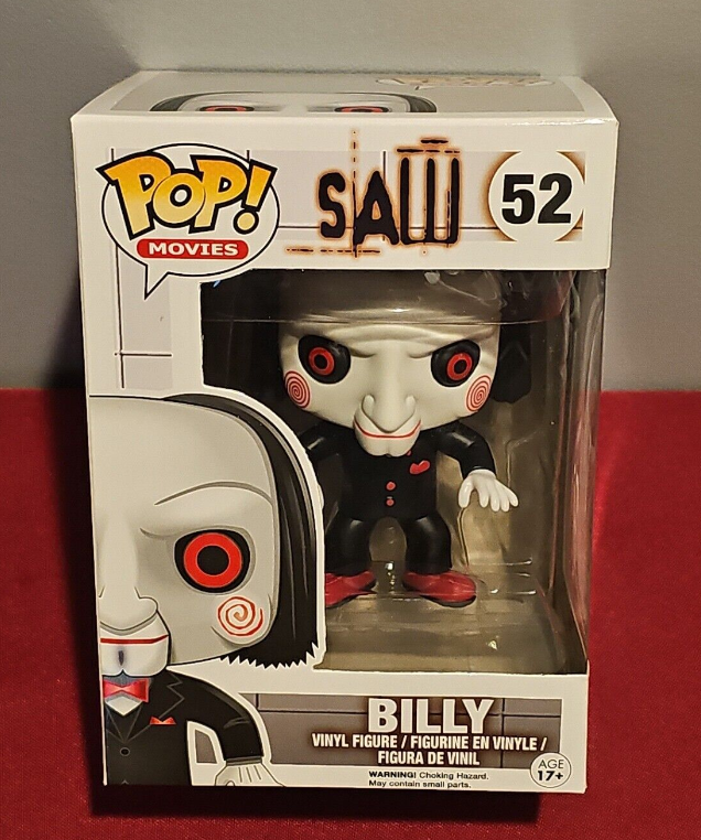 Funko Pop! Filmes Jogos Mortais Billy 52 Original Colecionavel