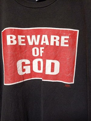 90s Marilyn Manson BEWARE of GOD Vintage T-shirt XL Hanes | eBay