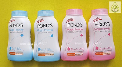 4 Mixed POND'S Magic Powder Oil & Blemish Control Plus Double UV Protection 50g.
