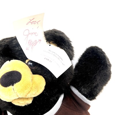 Hershey's Chocolate Heartline Coco Chums Plush Bear 14 inch 1987
