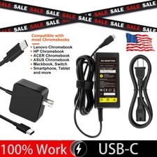 Fast 65W USB-C Charger Adapter for Lenovo ThinkPad X1 Carbon Yoga ADLX65YLC3A