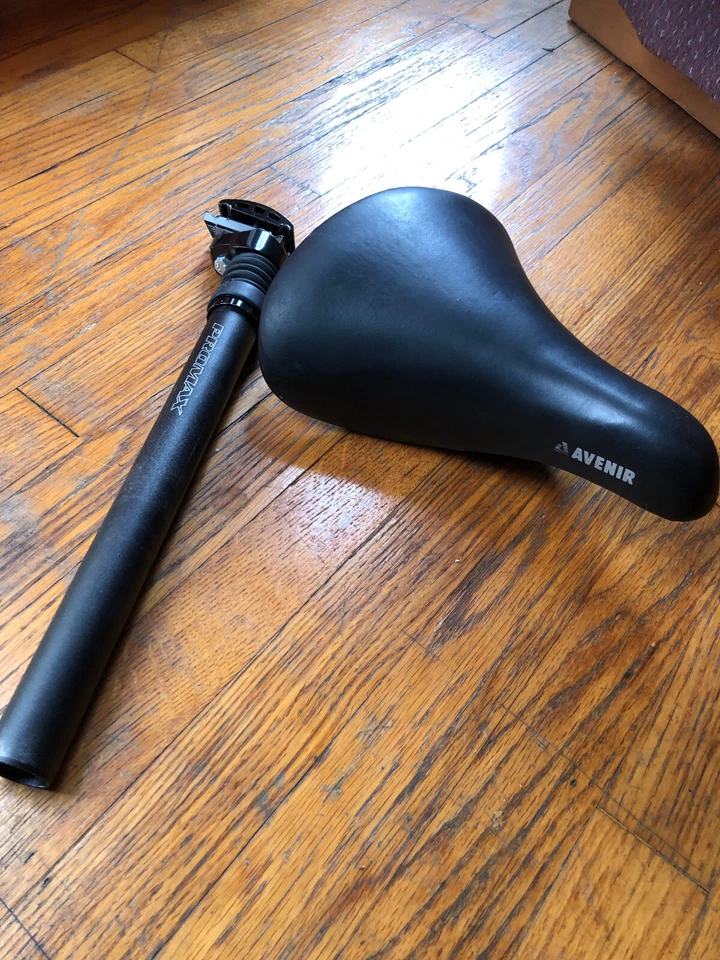 Asiento de bicicleta Avenir Velo con poste Promax Foto 2 de 3