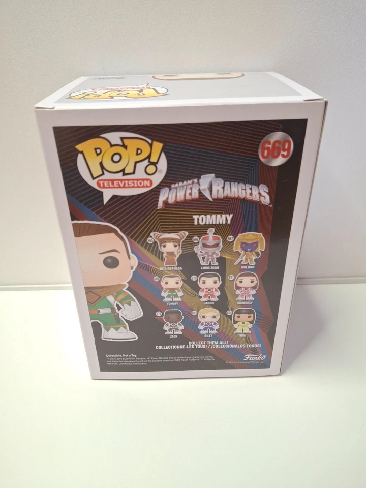 FUNKO POP ! POWER RANGERS 669 Tommy - Photo 3/4