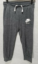 Nike Sportswear Vintage Capris Heathered Black 883723-010 X-Small XS    B13