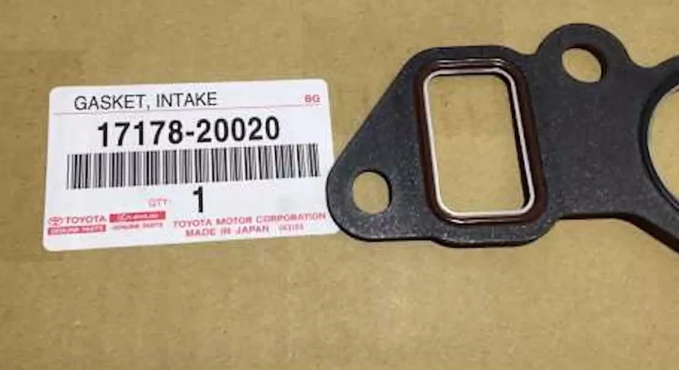Toyota Genuine Lexus Intake Manifold Gasket LH 17178 - 20020 - Image 2 of 3