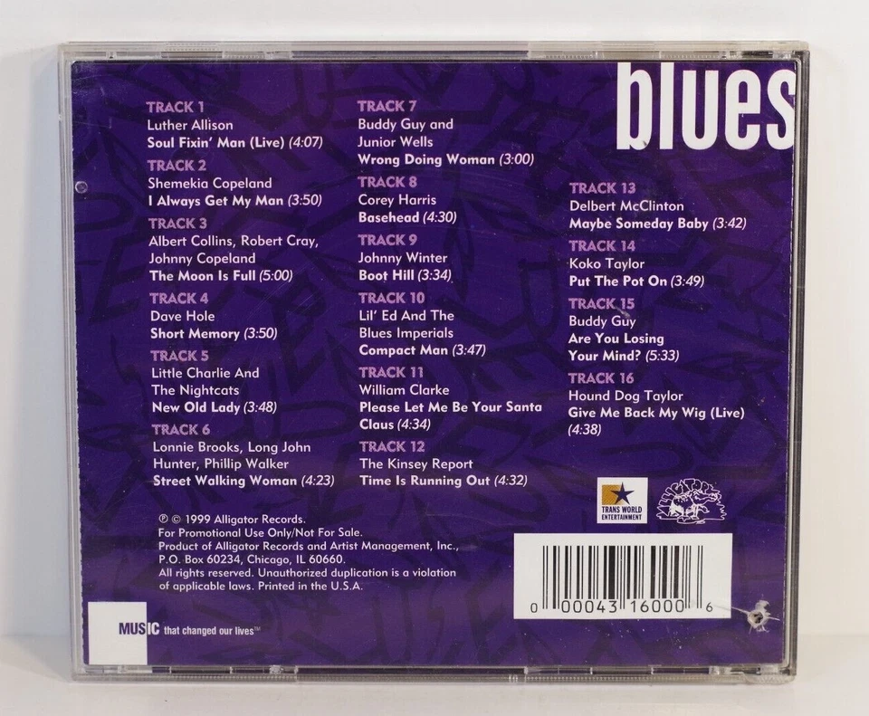 Blues (Music that Changed Our Lives) by Various (Audio CD, 1999, Universal) Foto 2 de 3