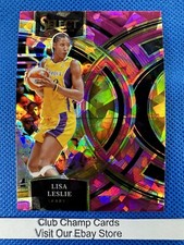 2024 #141 Lisa Leslie Panini WNBA Select Basketball Premier Pink Ice Prizm