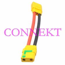 Amass XT90-S Male to XT90-S Female Extension 10AWG 10CM Wire for DJI Phantom