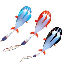 3D Dolphin Kite for Kids and Adults, Easy Flying Single Line Kite for Outdoor