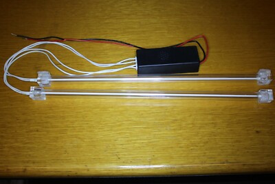 4 Stück Bundle CCFL  2 Kaltkathoden Röhren weis 30cm mit Dual Inverter 12V